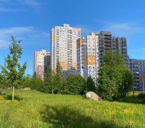 Новый микрорайон.